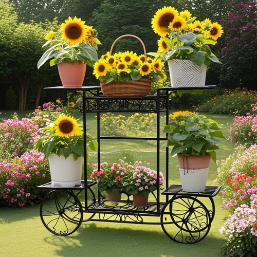 Vintage rustic tier - vintage, 6-tier