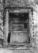 Outhouse PHOTO Alabama Rural
