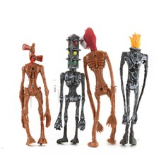 4pcs/set Siren Head Action