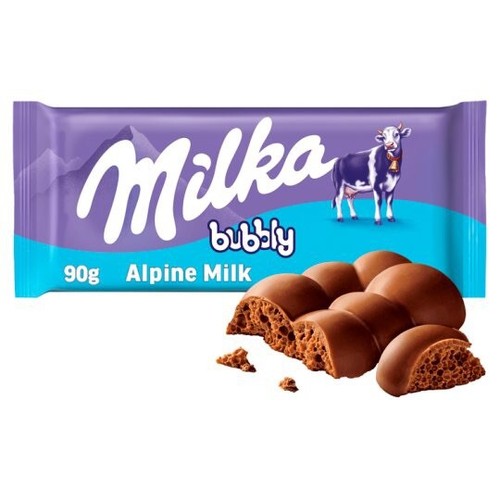 Milka bubbly alpine milk - 5,