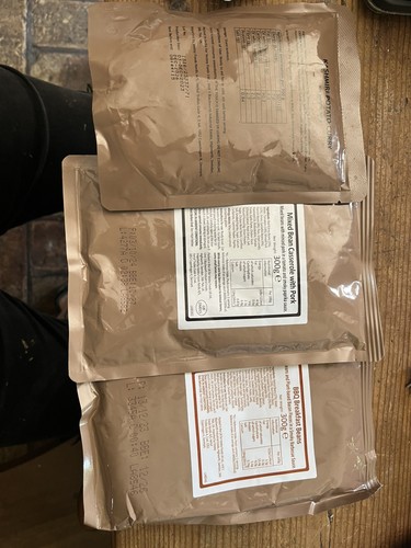 British army mod ration - x,