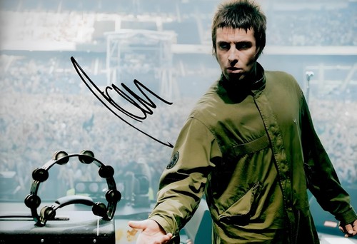 Liam gallagher signed live - liam,