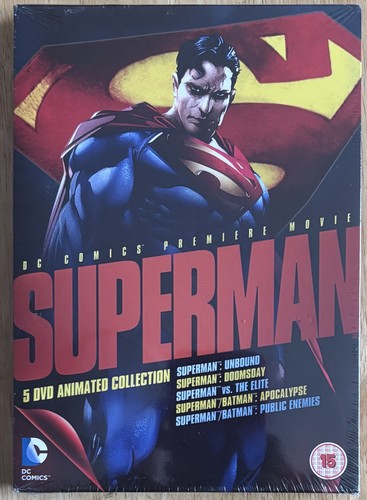 Superman disc dvd - superman, animated