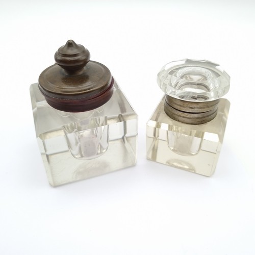 Antique cut glass square - antique,