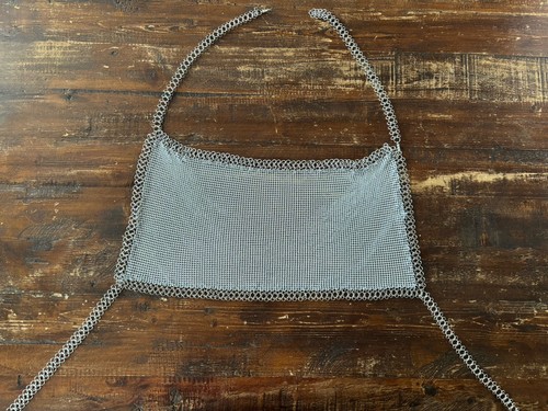 Women mesh chainmail crop - mesh,