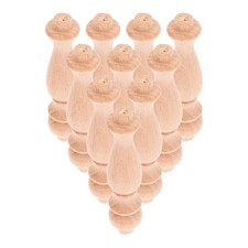 10pcs Wooden Baluster Craft