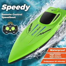 Waterproof Remote Control Boat Sailing Boat Wireless Speedboat Toy Kids Toy