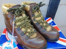 HAWKINS Backpacker Skywalker Brown Leather Hiking Boots Size EU39 /UK6 - Boxed