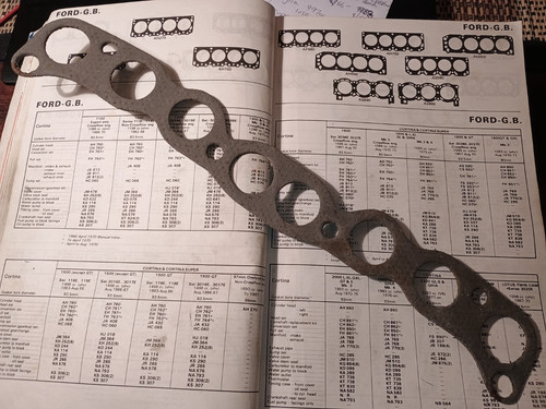 Manifold gasket fits ford - gasket,