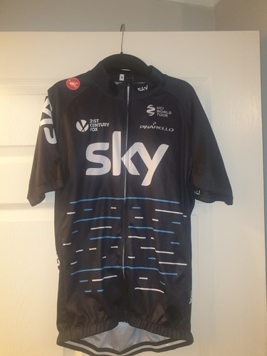 Sky cycling jersey size - sky, large