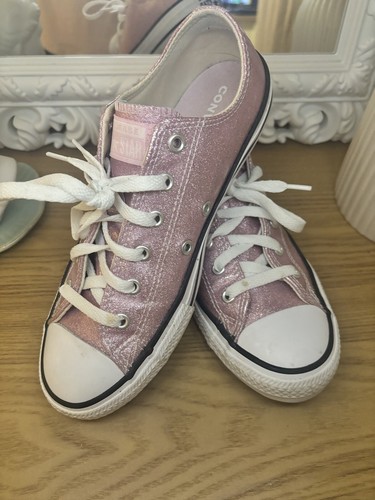 Pink glitter converse size - , 5