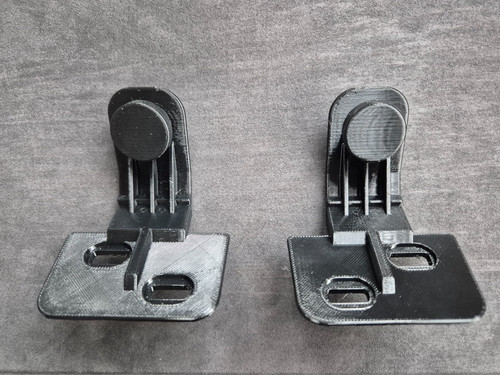 Audi parcel shelf clips - |,