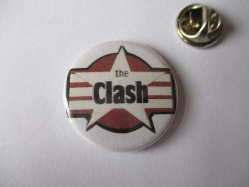 The clash punk badge - clash,