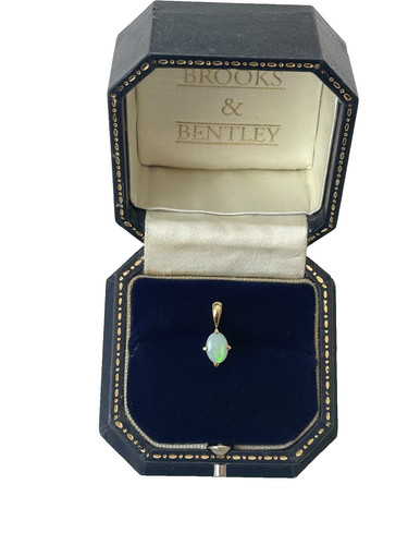 Opal pendant 9ct - pendant, gold