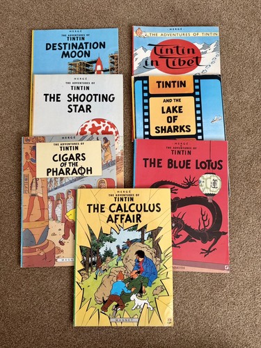 Tintin books herge - x,