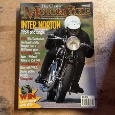 THE CLASSIC MOTORCYCLE APR
