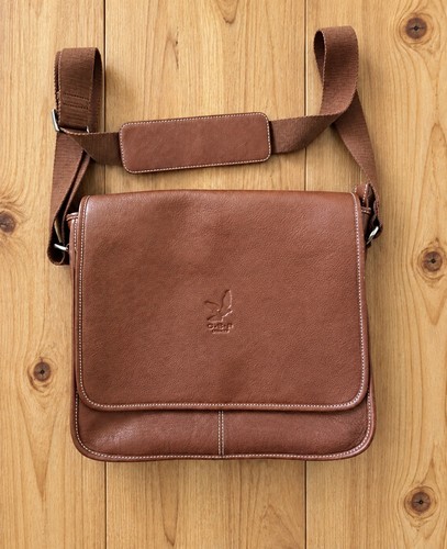 Osprey brown leather - leather, messenger