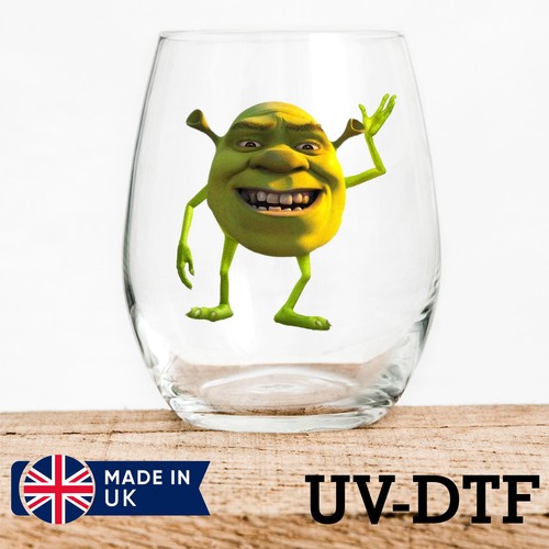 Shrek 8pcs dtf stickers - stickers,