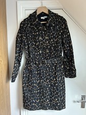 Boden Leopard Print Trench