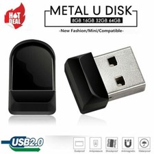 Mini Black USB 2.0 Flash Drive