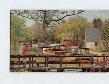 Postcard Barges On The