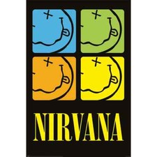 NIRVANA SMILEY SQUARES MAXI