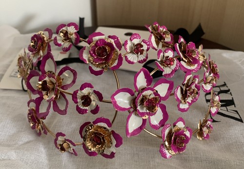 Zara white and pink metal - zara,