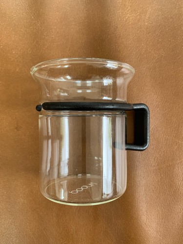 Bodum glass mug approx 8cm - glass,