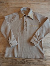 Vtg 1970s D'Avila Waffle Knit