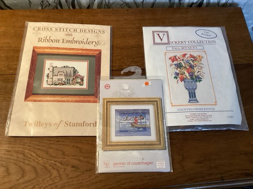 Cross stitch kit bundle - stitch,