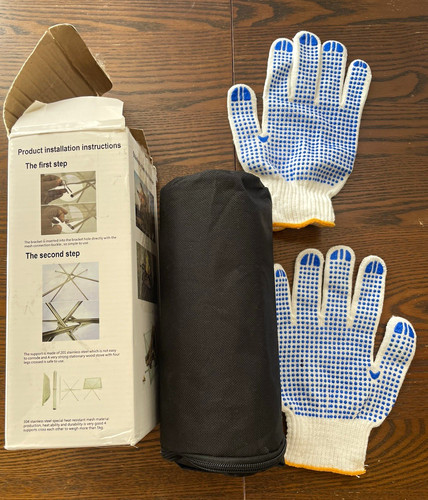 Foldable stainless steel mesh - foldable,