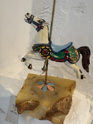 Ron lee carousel - lee, horse