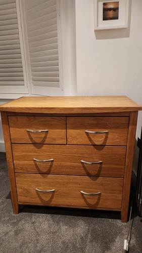 Solid oak chest - oak,