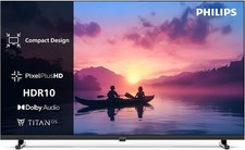 PHILIPS 24PHS6000 2K HD LED Smart TV - 24 Inch Display with Pixel Plus,... 