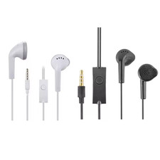 Genuine Samsung Handsfree Headphones Earphones with Mic EHS61ASFWE White Black