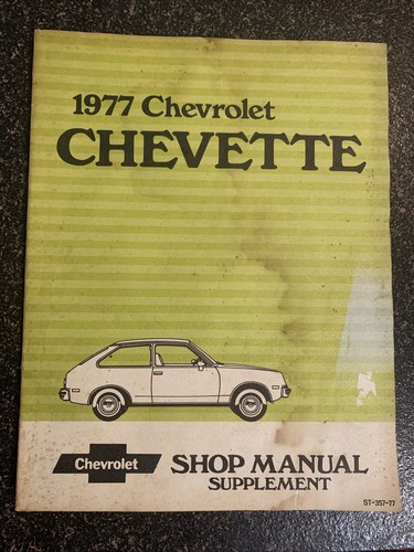 1977 chevrolet chevette shop - chevrolet,