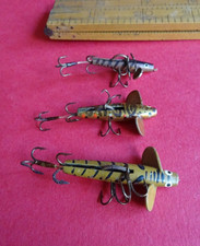 3X EARLY ANTIQUE SLOTTED