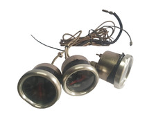 BLITZ WATER & OIL Temperature and Pressure Mechanical Gauge set of 3 JDM S13 GTR