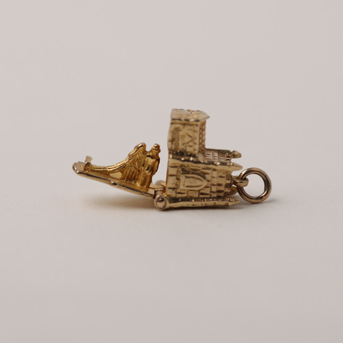 9ct gold opening church - gold,