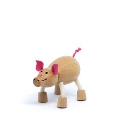 Anamalz Barnfields Pig Wooden