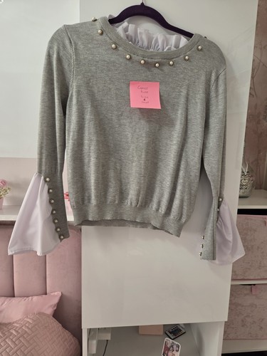 Jumper blouse diamonte and - blouse,