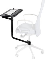 VIVO Office Chair Mounted 26 x 12 Inch Keyboard and Mouse Tray
