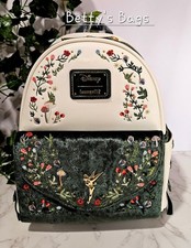 Loungefly Peter Pan Tinker Bell Exclusive Floral Mini Backpack▪☆NWT☆