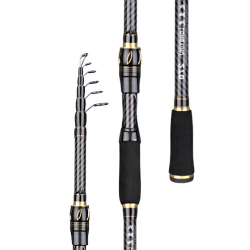 Telescopic fishing rod - telescopic,