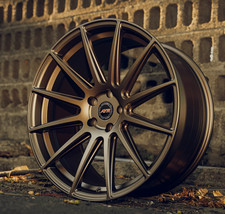 18" Bronze Ayr 02 Alloy Wheels Fits Toyota Avensis Carina Celica Yaris 5x100