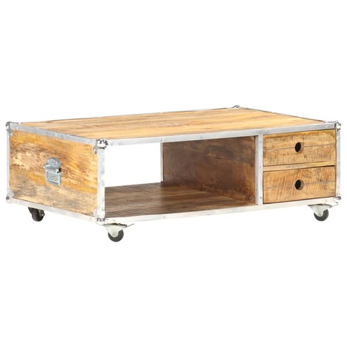 Coffee table 89x59x33 solid - coffee, cm