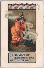 1906 Halloween Rare Postcard -