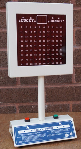 Bingo machine lucky - bingo,