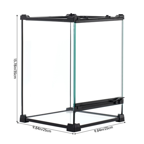 Small glass reptile terrarium - small,