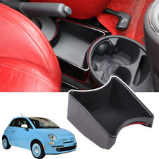 Car Interior Handbrake Front Storage Box ABS For Fiat 500 2011-2015 Accessories